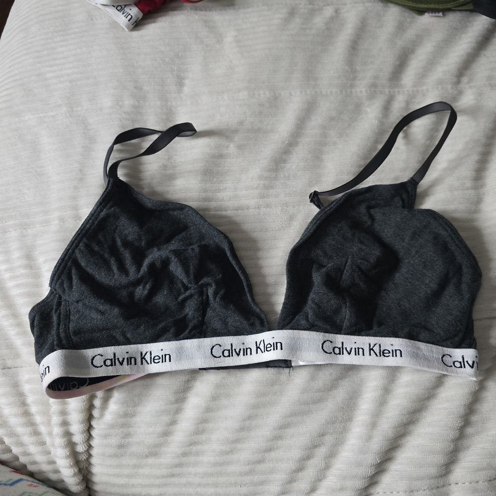 Calvin Klein Gray Bralette